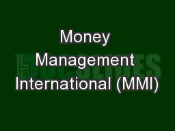 Money Management International (MMI)