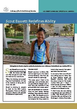 Scout Bassett: Redenes Ability