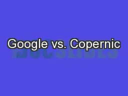 Google vs. Copernic