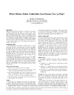 What Makes Online Collectible Card Games Fun to Play Stefan J