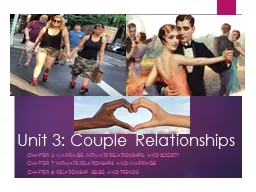 Unit 3: Couple Relationships