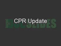 CPR Update
