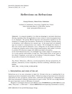 JournalforGeometryandGraphicsVolume4(2000),No.1,1{18.Re