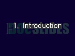 1.  Introduction