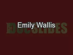 Emily Wallis