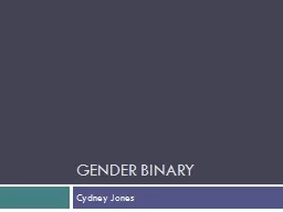 Gender binary