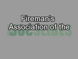 Fireman’s Association of the