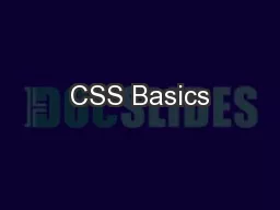 CSS Basics