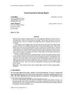 JournalofMachineLearningResearch8(2007)1307-1324Submitted12/05;Revised