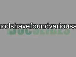 1IntroductionLevelsetmethodshavefoundvariousapplicationsinwhichdiscont