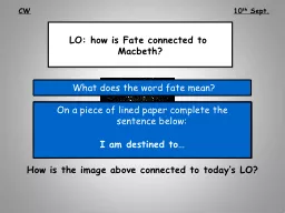 LO: how is Fate connected to