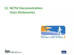 11. NLTS2 Documentation:
