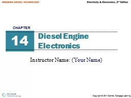 Diesel Engine Electronics