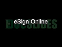eSign-Online