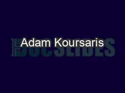 Adam Koursaris