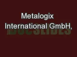 Metalogix International GmbH,