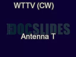 WTTV (CW)                                         Antenna T