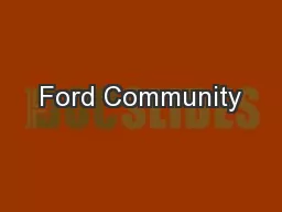 Ford Community