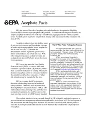 United States Prevention, Pesticides EPA 738-F-01-013 Environmental Pr