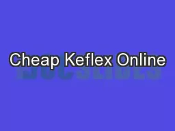 Cheap Keflex Online