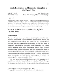 American Review of Political EconomyOboreh J. Snapps              Delt
