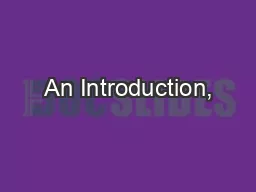 An Introduction,