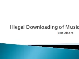 Illegal Downloading of Music