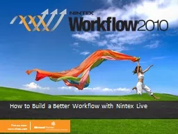 How to Build a Better Workflow with Nintex Live