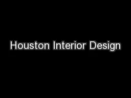 Houston Interior Design