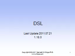 DSL Last Update 2011.07.21