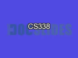CS338