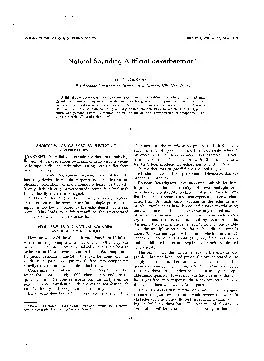 JOURNALOFTHEAUDIOENGINEERINGSOCIETYJULY1962,VOLUME10,NUMBER3NaturalSou