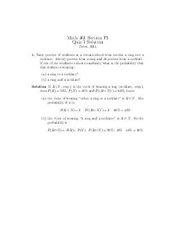 Math  Section P Quiz  Solution Feb