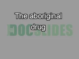 The aboriginal drug & alcohol network