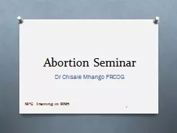 Abortion Seminar