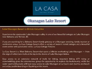 Okanagan Lake Resort