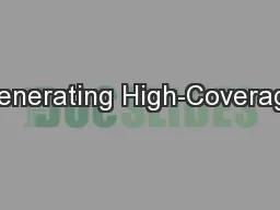 Generating High-Coverage