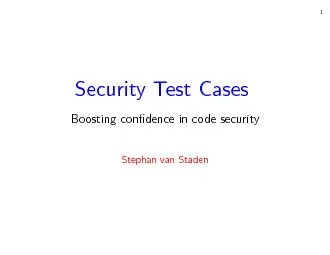 SecurityTestCases
