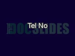 Tel No