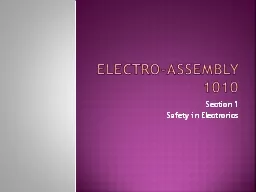 Electro-assembly 1010