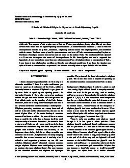 Global Journal of Biotechnology & Biochemistry 3 (1): 08-13, 2008ISSN