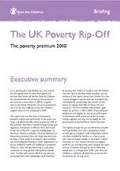 The UK Poverty Rip-OffIt is a shocking fact that families on a low inc