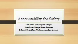 Accountability for Safety