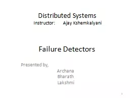 Failure Detectors