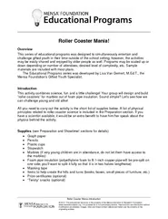 RollerCoasterManiaIntroduction