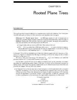 CHAPTER9RootedPlaneTreesIntroduction