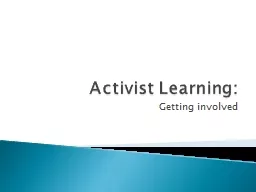 Activist Learning: