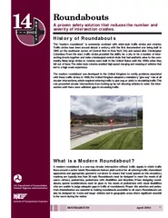 History of RoundaboutsThe 