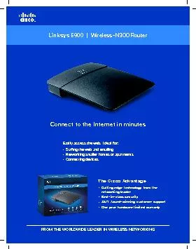 Linksys E900| Wireless-N300 Router