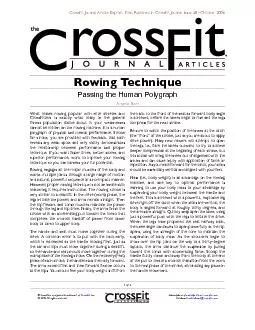 CrossFitters is exactly what many in the general